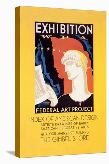 Wpa Federal Art Project: Index of American Design-Katherine Milhous-Stretched Canvas