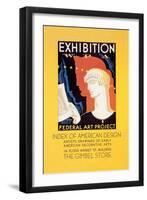 Wpa Federal Art Project: Index of American Design-Katherine Milhous-Framed Art Print