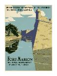 Fort Marion National Monument, St. Augustine, Florida, ca. 1938-WPA-Framed Art Print