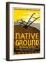 Wpa Poster for Native Ground Play-null-Framed Art Print