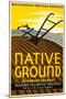 Wpa Poster for Native Ground Play-null-Mounted Art Print