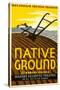 Wpa Poster for Native Ground Play-null-Stretched Canvas