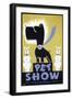 Wpa Poster Petshow Scottie-Vintage Apple Collection-Framed Giclee Print