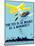 Wpa Propaganda Poster of a Bomber Plane and a Fly Dropping Germs-null-Mounted Art Print