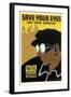 WPA Save Your Eyes-null-Framed Giclee Print