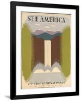 WPA See America I-Vintage Apple Collection-Framed Giclee Print