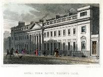 Royal York Baths, Regents Park, London, 1828-WR Smith-Framed Giclee Print