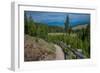 Wraith Falls, Yellowstone National Park, Wyoming, USA-Roddy Scheer-Framed Photographic Print