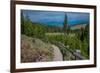 Wraith Falls, Yellowstone National Park, Wyoming, USA-Roddy Scheer-Framed Photographic Print