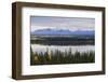 Wrangell-St. Elias National Park landscape from the Willow Lake, UNESCO World Heritage Site, Alaska-JIA JIAHE-Framed Photographic Print