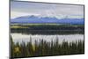 Wrangell-St. Elias National Park landscape from the Willow Lake, UNESCO World Heritage Site, Alaska-JIA JIAHE-Mounted Photographic Print