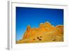 Wranglers Herding Horses along the Big Horn Mountains-Terry Eggers-Framed Photographic Print