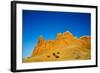 Wranglers Herding Horses along the Big Horn Mountains-Terry Eggers-Framed Photographic Print