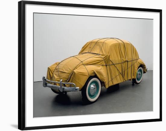 Wrapped Beetle, 1963/2014-Christo-Framed Art Print