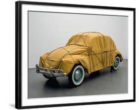 Wrapped Beetle, 1963/2014-Christo-Framed Art Print