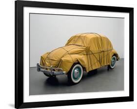 Wrapped Beetle, 1963/2014-Christo-Framed Art Print