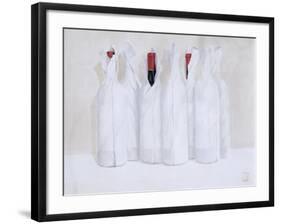 Wrapped Bottles 3, 2003-Lincoln Seligman-Framed Giclee Print