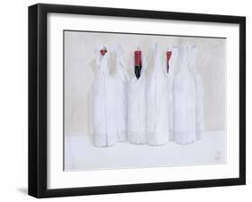 Wrapped Bottles 3, 2003-Lincoln Seligman-Framed Giclee Print