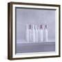 Wrapped Bottles on Grey, 2005-Lincoln Seligman-Framed Giclee Print