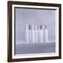 Wrapped Bottles on Grey, 2005-Lincoln Seligman-Framed Giclee Print