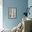 Wrapped in Blue-Kerri Ambrosino-Framed Giclee Print displayed on a wall