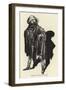 Wrapped Up to His Eyes in a Brown Mantle-René Bull-Framed Giclee Print