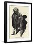 Wrapped Up to His Eyes in a Brown Mantle-René Bull-Framed Giclee Print