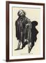 Wrapped Up to His Eyes in a Brown Mantle-René Bull-Framed Giclee Print