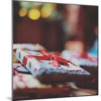 Wrapped Xmas Presents-Tim Kahane-Mounted Photographic Print