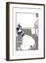 Wrapper of Catalogue of Rare Books-Aubrey Beardsley-Framed Giclee Print