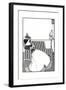 Wrapper of Catalogue of Rare Books-Aubrey Beardsley-Framed Giclee Print