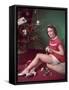 Wrapping Gifts 1950s-Charles Woof-Framed Stretched Canvas