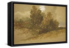 Wraysbury, Buckinghamshire, 1872-John Gilbert-Framed Stretched Canvas