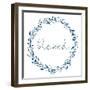 Wreath Blessed-Allen Kimberly-Framed Art Print