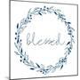 Wreath Blessed-Allen Kimberly-Mounted Art Print