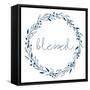 Wreath Blessed-Allen Kimberly-Framed Stretched Canvas