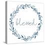 Wreath Blessed-Allen Kimberly-Stretched Canvas