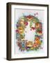 Wreath Cats 2-Oxana Zaika-Framed Giclee Print