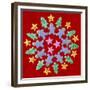 Wreath of Christmas Cookies-null-Framed Giclee Print