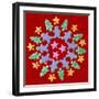 Wreath of Christmas Cookies-null-Framed Giclee Print