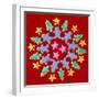 Wreath of Christmas Cookies-null-Framed Giclee Print