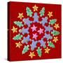Wreath of Christmas Cookies-null-Stretched Canvas