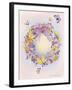 Wreath With Butterflies-Olga And Alexey Drozdov-Framed Giclee Print