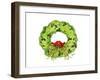 Wreath-Jennifer Zsolt-Framed Giclee Print