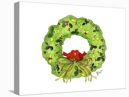 Wreath-Jennifer Zsolt-Stretched Canvas