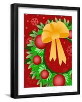 Wreath-Valarie Wade-Framed Giclee Print