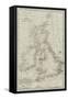 Wreck Chart of the British Isles for 1868-John Dower-Framed Stretched Canvas