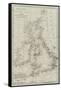 Wreck Chart of the British Isles for 1868-John Dower-Framed Stretched Canvas
