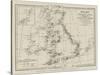 Wreck Chart of the British Isles-null-Stretched Canvas