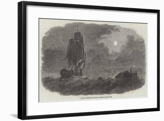 Wreck in the Bay of Bengal, Rescue of the Crew-null-Framed Giclee Print